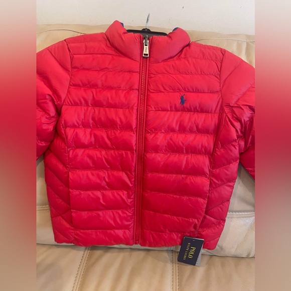 BrandNew polo by Ralph Lauren Reversible terra puffer jacket size 6 - Picture 9 of 13